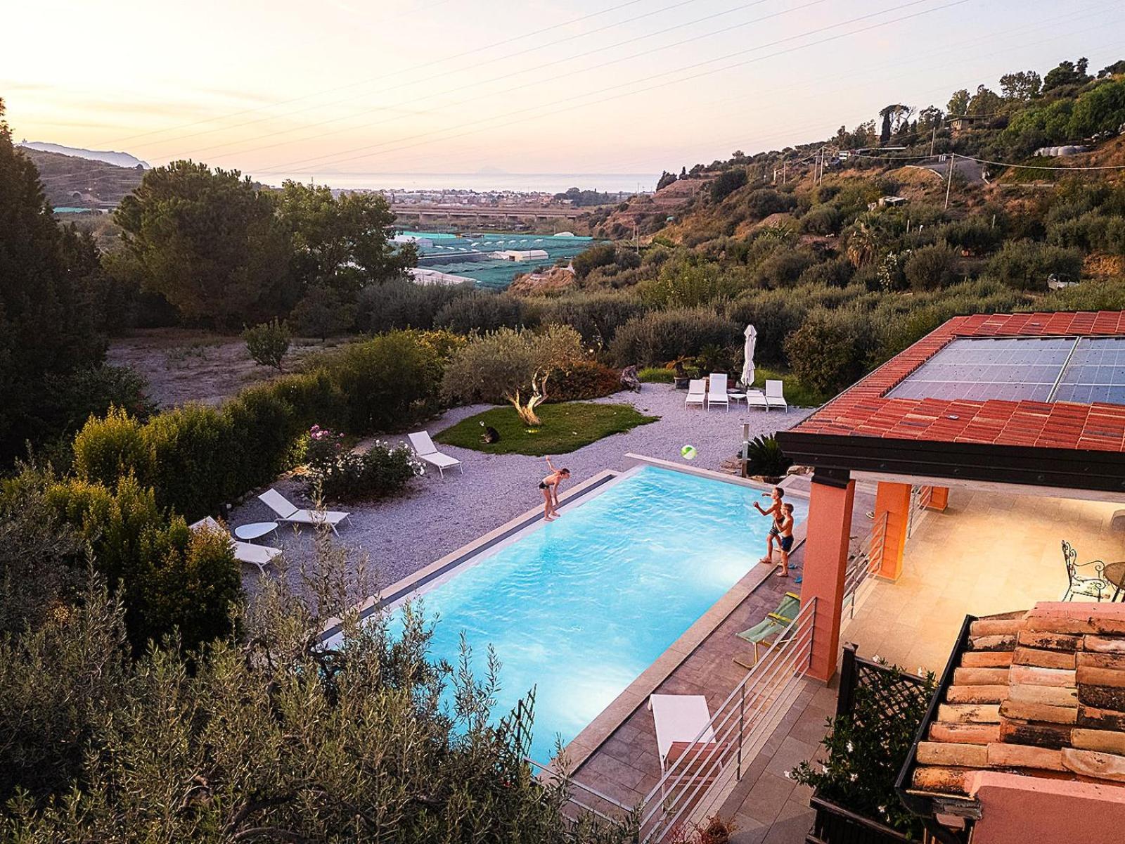 Bioagriturismo Antica Sena Milici 外观 照片